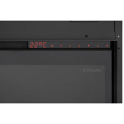 Dimplex Optimyst Linear 86" Electric Fireplace With Acrylic Ice and Driftwood Media