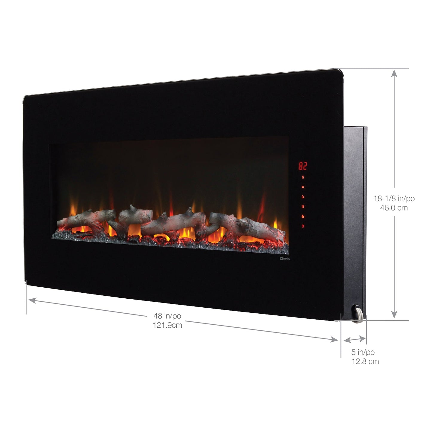 Dimplex Winslow 48" Wall-Mounted / Tabletop Linear Electric Fireplace