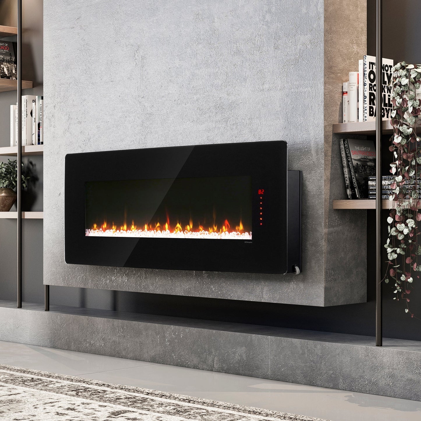 Dimplex Winslow 48" Wall-Mounted / Tabletop Linear Electric Fireplace