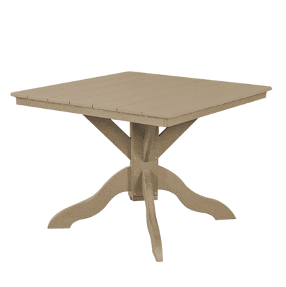 Dining Height 42″ Square Table