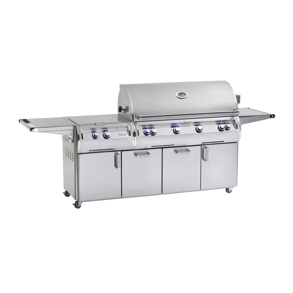 Fire Magic Echelon Diamond E1060s 48" Freestanding Grill with Power Burner, Backburner, Rotisserie Kit, 1 Sear Burner and Analog Thermometer, Natural Gas (E1060S-8LAN-51)