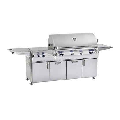 Fire Magic Echelon Diamond E1060s 48" Freestanding Grill with Power Burner, Backburner, Rotisserie Kit, 1 Sear Burner and Analog Thermometer, Natural Gas (E1060S-8LAN-51)