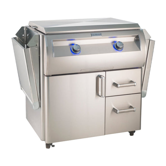 Fire Magic Echelon Diamond E660S 30" Propane Gas Freestanding Griddle with Stainless Steel Lid (E660S-0T4P-61)