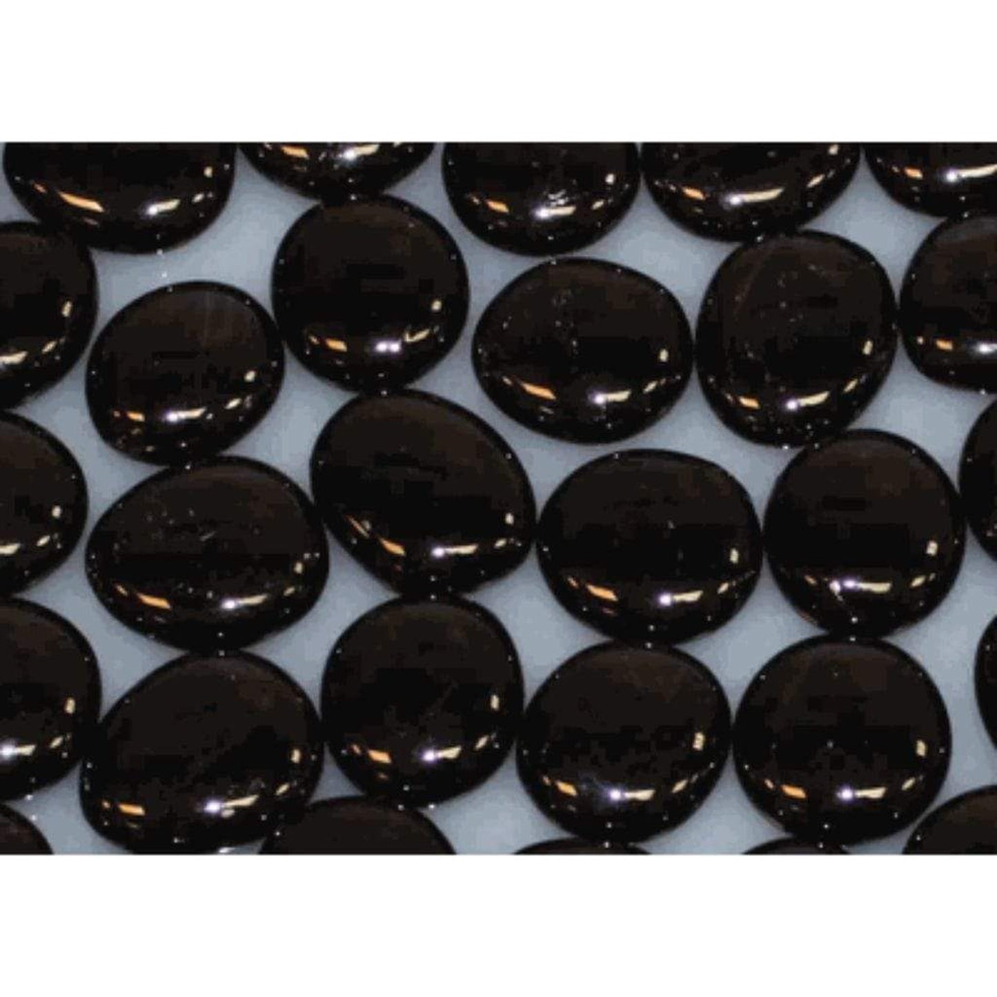 Empire 1" Onyx Solid Decorative Glass Drops (2 Sq. Ft.)