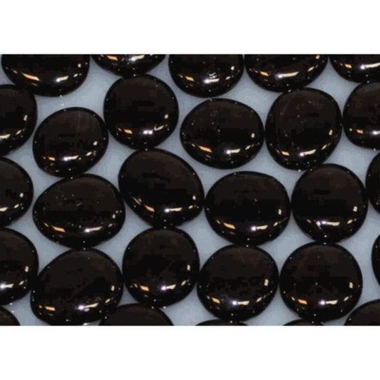 Empire 1" Onyx Solid Decorative Glass Drops (2 Sq. Ft.)