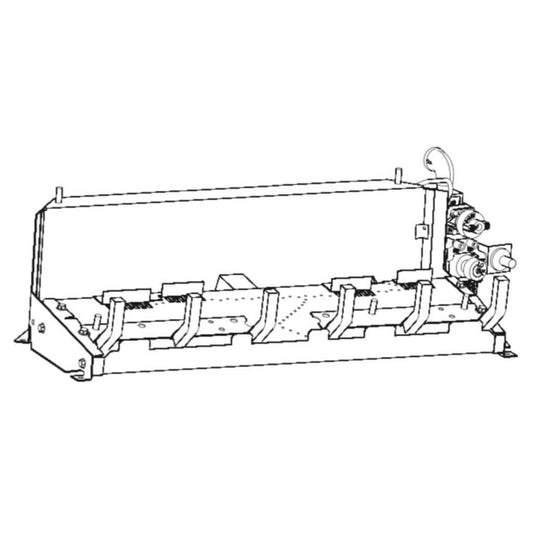 Empire 18" Millivolt Control With On/Off Switch, Propane Gas Vent Free Slope Glaze Burner
