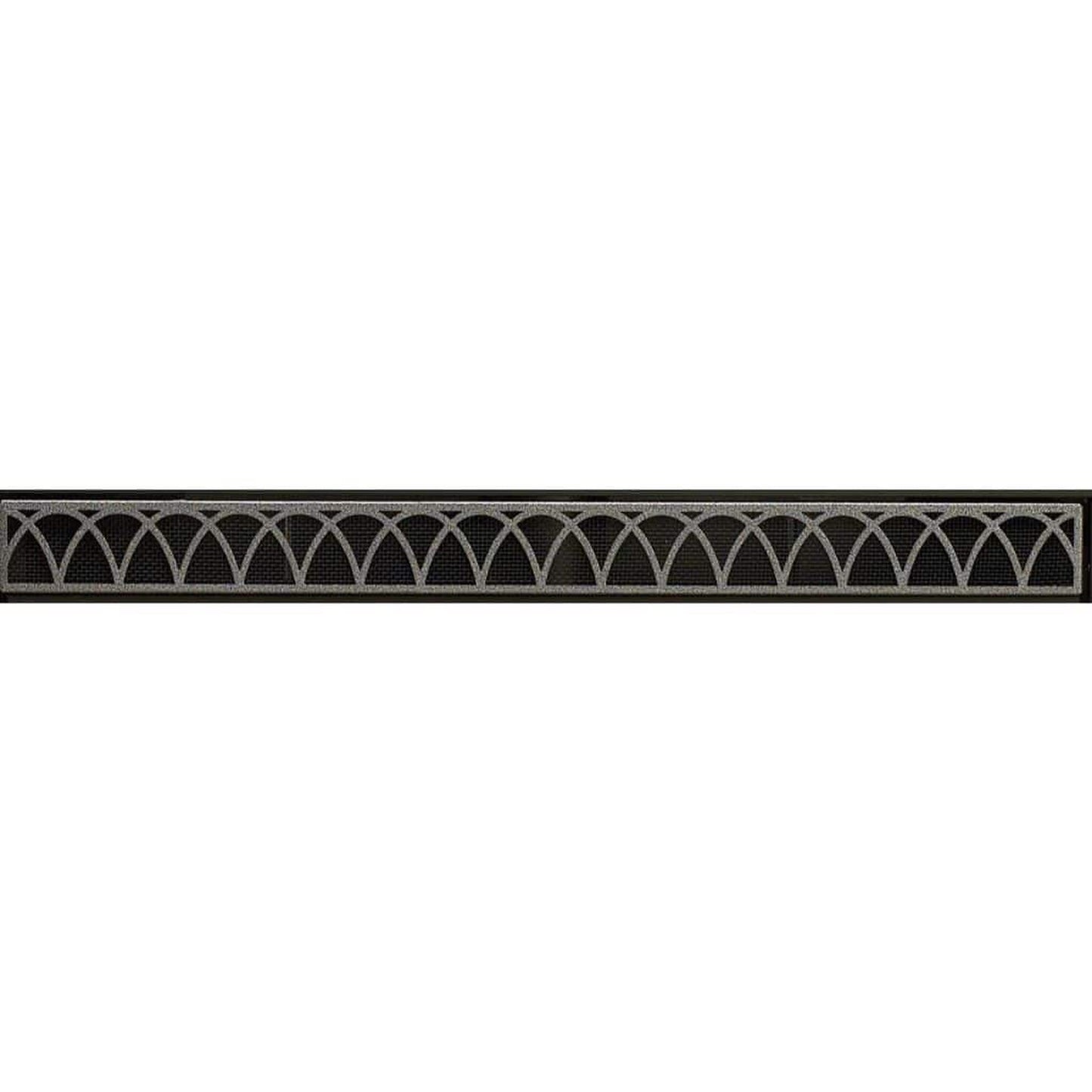 Empire 22" Black Arch Louvers for Peninsula Fireplace
