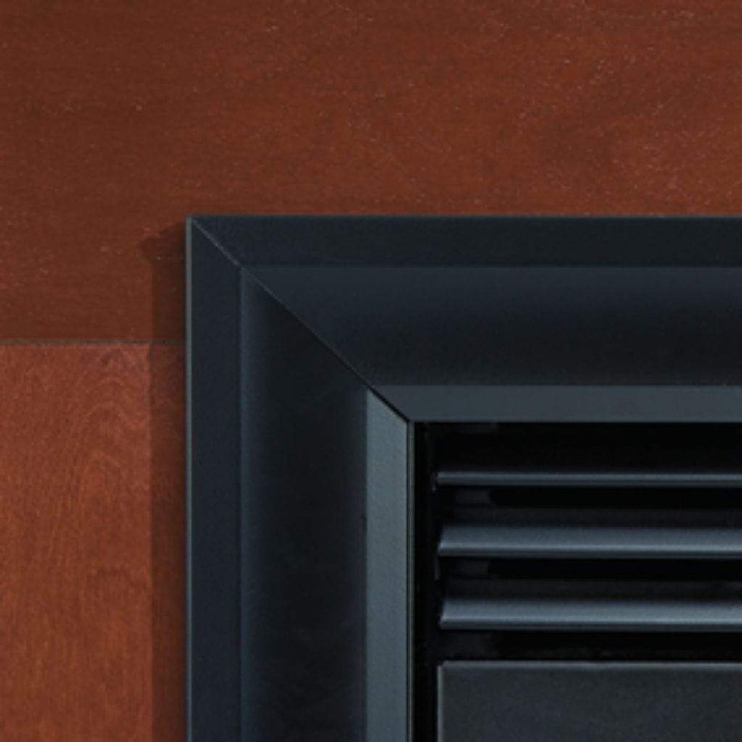 Empire 3-Piece Black Steel Frame for 48" Fireplace