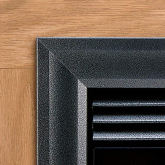 Empire 3-Piece Hammered Pewter Steel Frame for 48" Fireplace