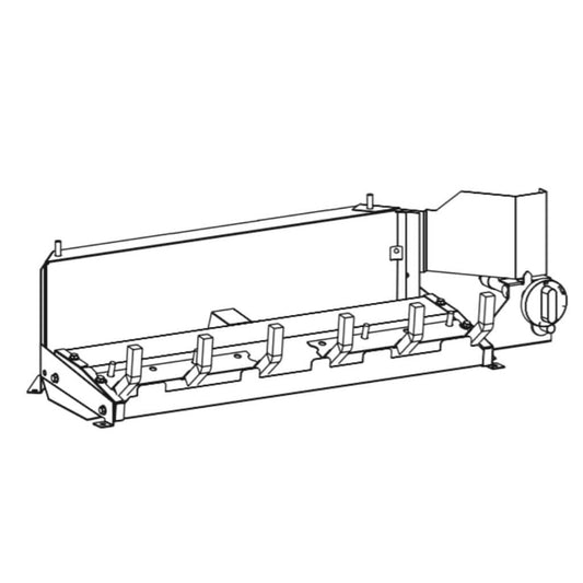 Empire 30" Manual Control With 3 Position Knob, Propane Gas Vent Free Slope Glaze Burner