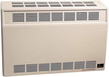 Empire 37" 35,000 BTU Beige Millivolt With Thermostat Control, Propane Gas Direct Vent Wall Furnace
