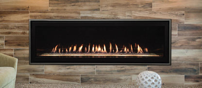 Empire Boulevard 60" Multi Function Remote, Propane Gas Direct Vent Linear Fireplace