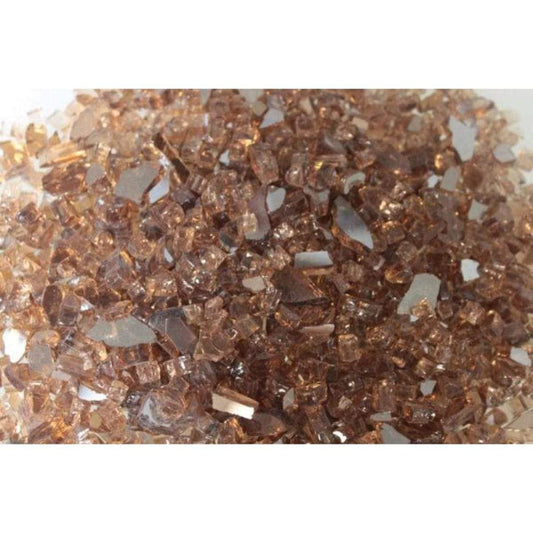 Empire Copper Reflective Decorative Crushed Glass Media (10 Sq. Ft.)