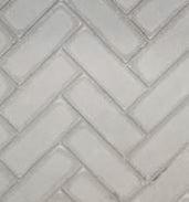 Empire Herringbone Gray Brick Set for Blackburn 54" Wood Firebox