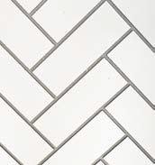 Empire Herringbone White Brick Set for Blackburn 54" Wood Firebox