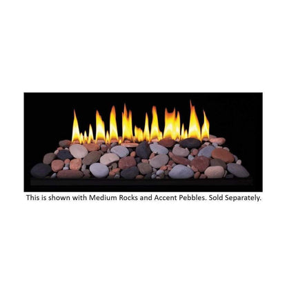Empire Loft Series 24" Millivolt Control With On/Off Switch, Natural Gas Vent Free Multi Sided Burner