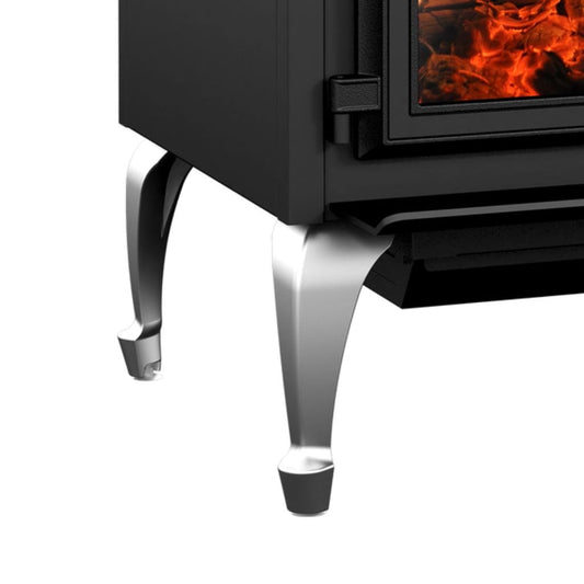 Empire Nickel Queen Anne Leg Kit for Gateway 2300 Wood Burning Stove