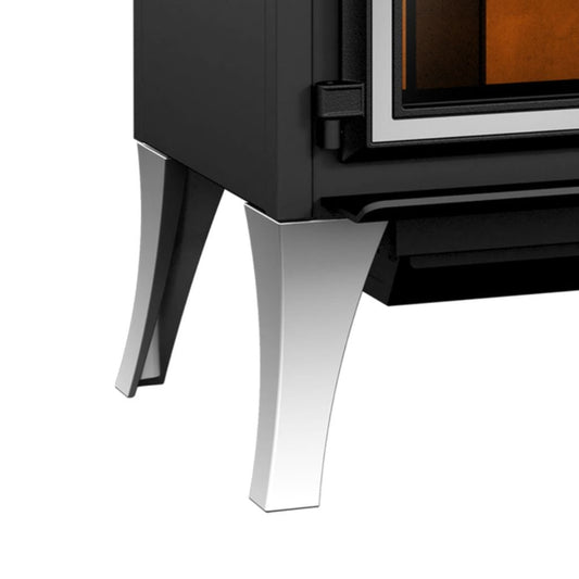 Empire Nickel Straight Leg Kit for Gateway 3500 Wood Burning Stove
