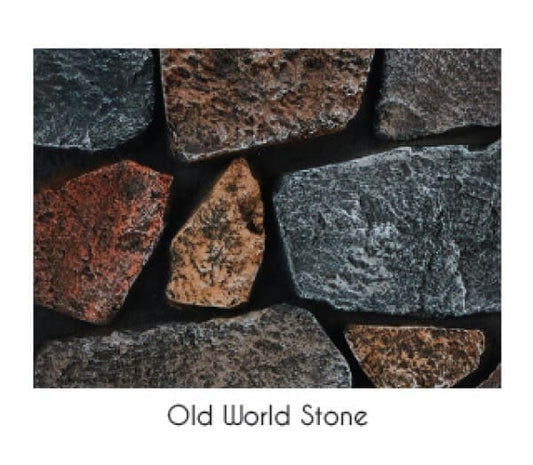 Empire Old World Stone Liner With Floor for 36" Tahoe Clean Face Luxury Fireplace