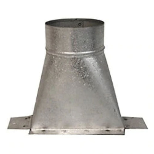 Empire Oval-to-Round Flue Adaptor Kit for Vent Enclosure (DV648DBD)