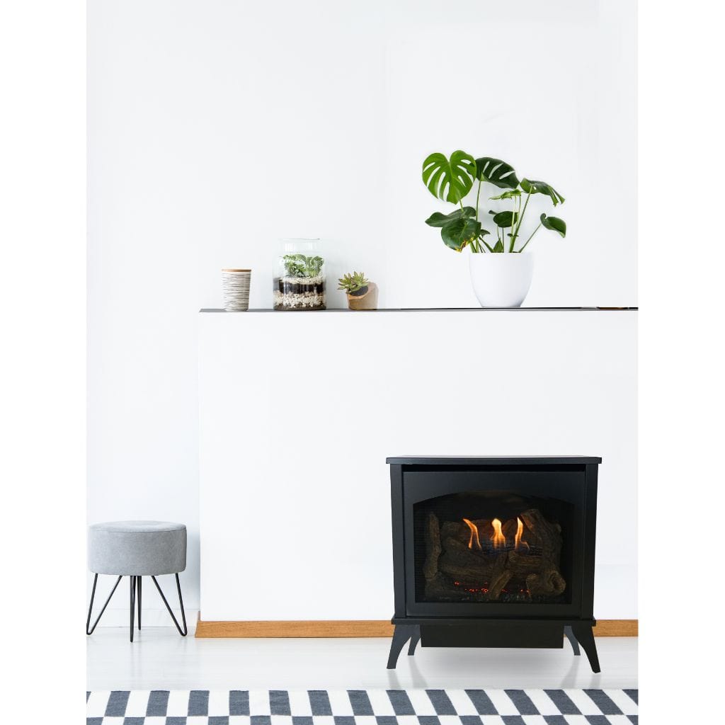 Empire Spirit 22" Intermittent Pilot Control With On/Off Switch, Natural Gas Vent Free Small Steel Stove
