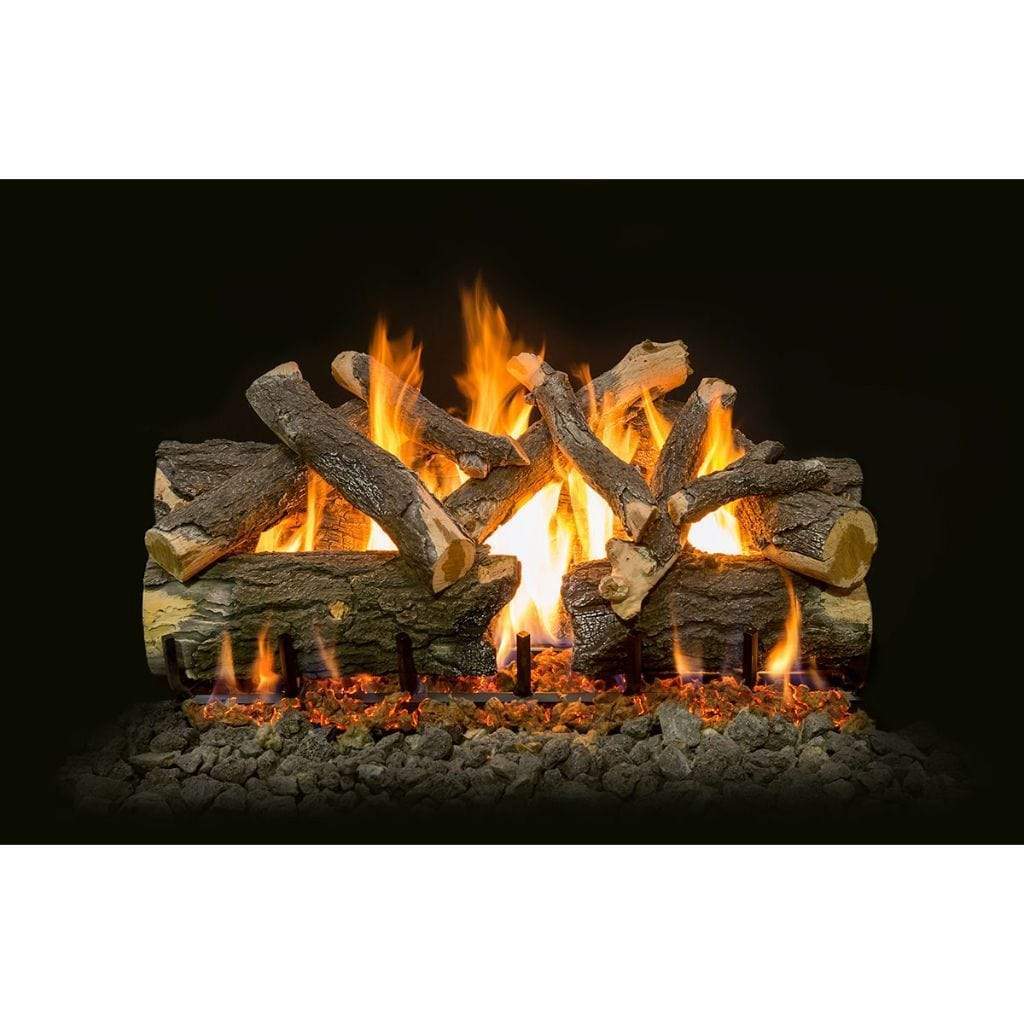 Grand Canyon 18" to 42" Arizona Weathered Oak Charred See Through Vented Gas Logs