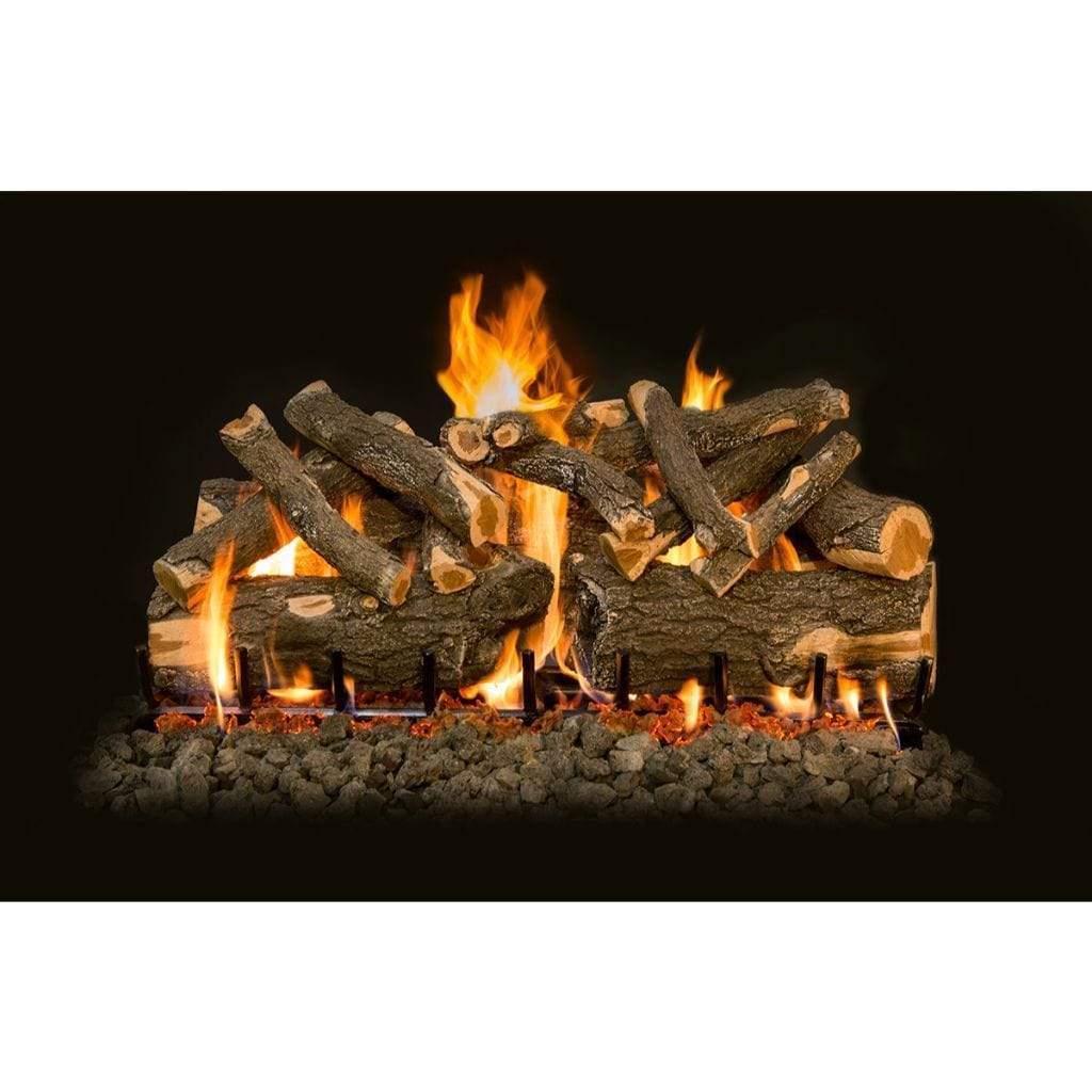 Grand Canyon 18" to 42" Arizona Weathered Oak Charred See Through Vented Gas Logs