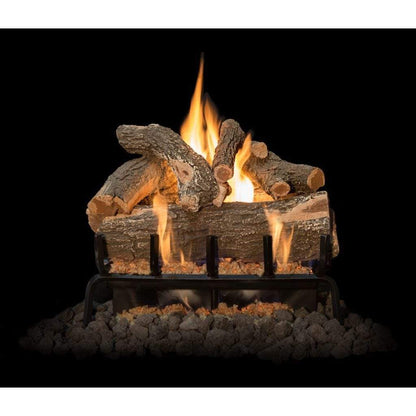Grand Canyon 18" to 60" Arizona Weathered Oak See Through Vented Gas Logs