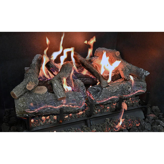 Grand Canyon Lava Front View 30" Variable Electronic Ignition Propane Gas Vented Burner