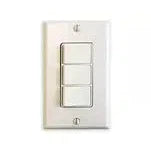 Heatilator 3-Toggle Multi-Color Selection Wall Switch for Rave Series Gas Fireplaces