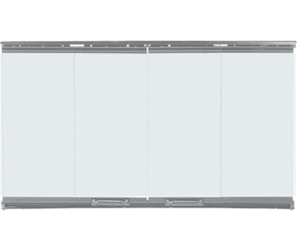 Heatilator BiFold Glass Doors for Villawood 42" Wood Burning Fireplace