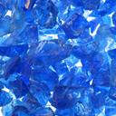 Heatilator Cobalt Blue Crushed Glass Media for Pier and See-Through Multi-Sided Fireplaces