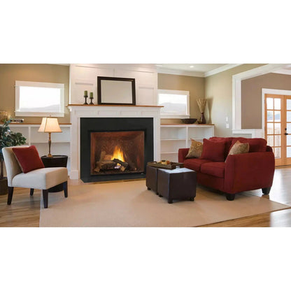 Heatilator Heirloom 36" Traditional Direct Vent Natural Gas Fireplace With Traditional Refractory and IntelliFire Touch Ignition System