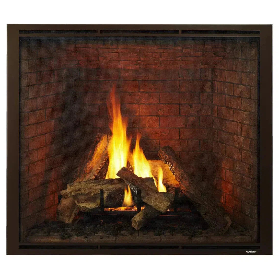 Heatilator Heirloom 36" Traditional Direct Vent Natural Gas Fireplace With Traditional Refractory and IntelliFire Touch Ignition System
