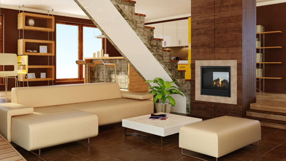 Heatilator See Through 36" Top/Rear Direct Vent Natural Gas Fireplace With IntelliFire Touch Ignition System