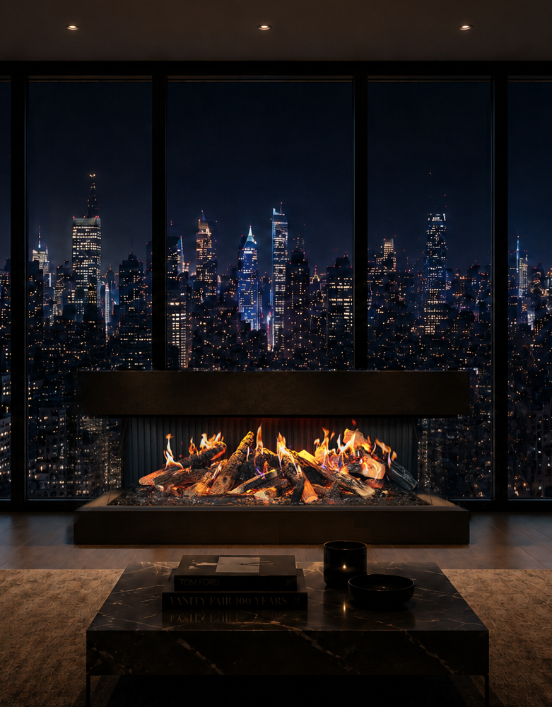 Amantii 55" Signature MultiView Holo Electric Fireplace