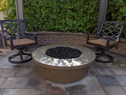 Tempe Concrete Fire Pit by The Outdoor Plus - Free Cover Included