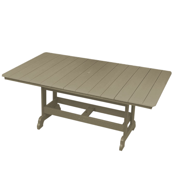Counter Height 6′ Rectangle Table
