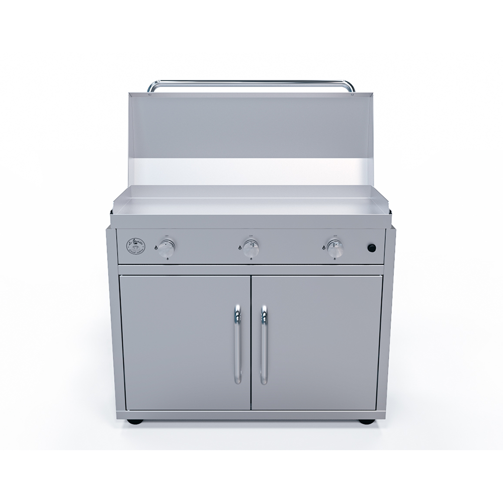 Freestanding Cart for The Big Texan Griddle - GFCART105