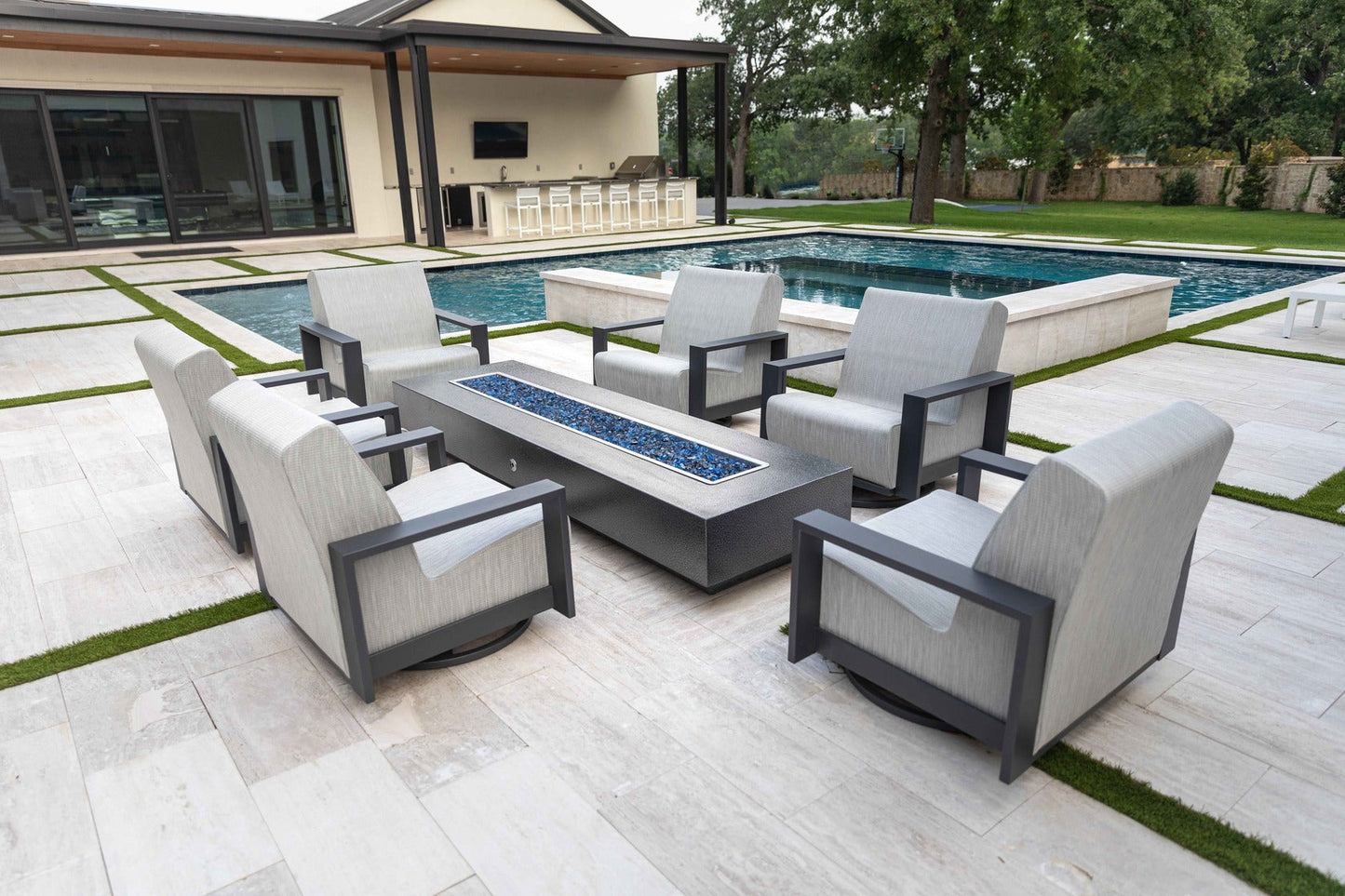 Coronado Fire Pit by The Outdoor Plus - Free Cover Included