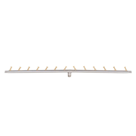 Linear Bullet Burner - Brass / Stainless Steel by The Outdoor Plus