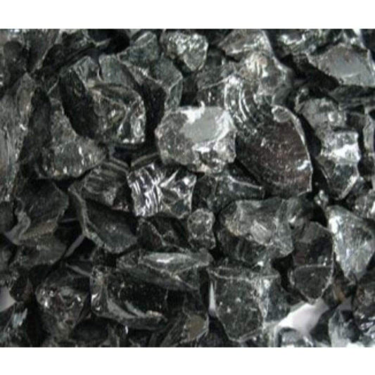 Majestic 20 Lbs. Ebony Crushed Glass Media for Twilight Modern See-Through Gas Fireplace