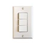 Majestic 3 Toggle Wall Switch for Multi-Color Selection LED Accent Light