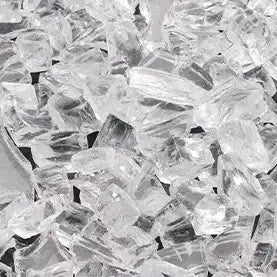 Majestic 5 Lbs. Crystal Embers Crushed Glass Media for Meridian Modern Fireplace