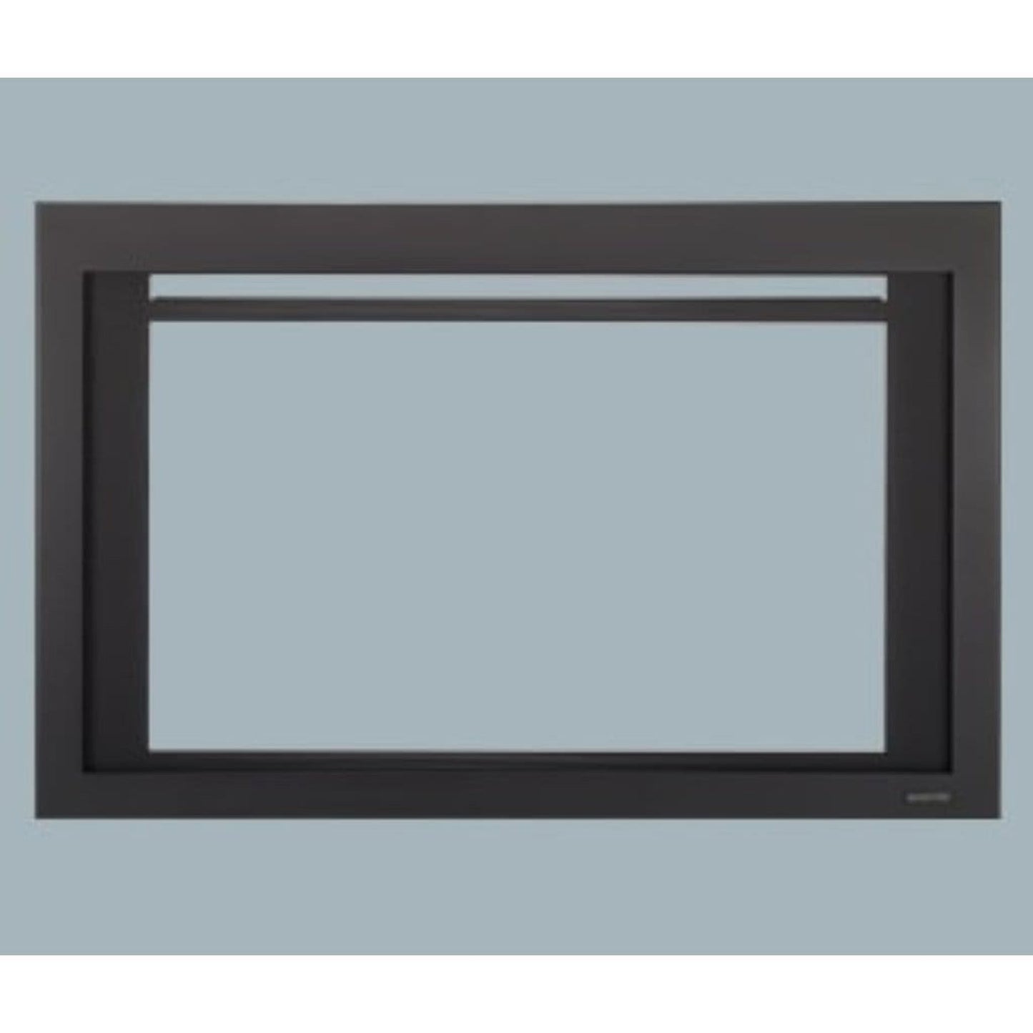 Majestic Black Clean Screen Front for Ruby and Trilliant 25" Gas Fireplace Inserts