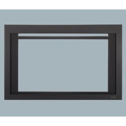Majestic Black Clean Screen Front for Ruby and Trilliant 25" Gas Fireplace Inserts