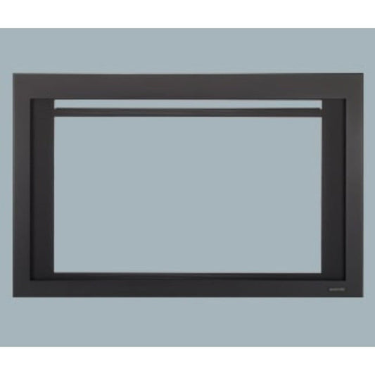 Majestic Black Clean Screen Front for Ruby and Trilliant 25" Gas Fireplace Inserts