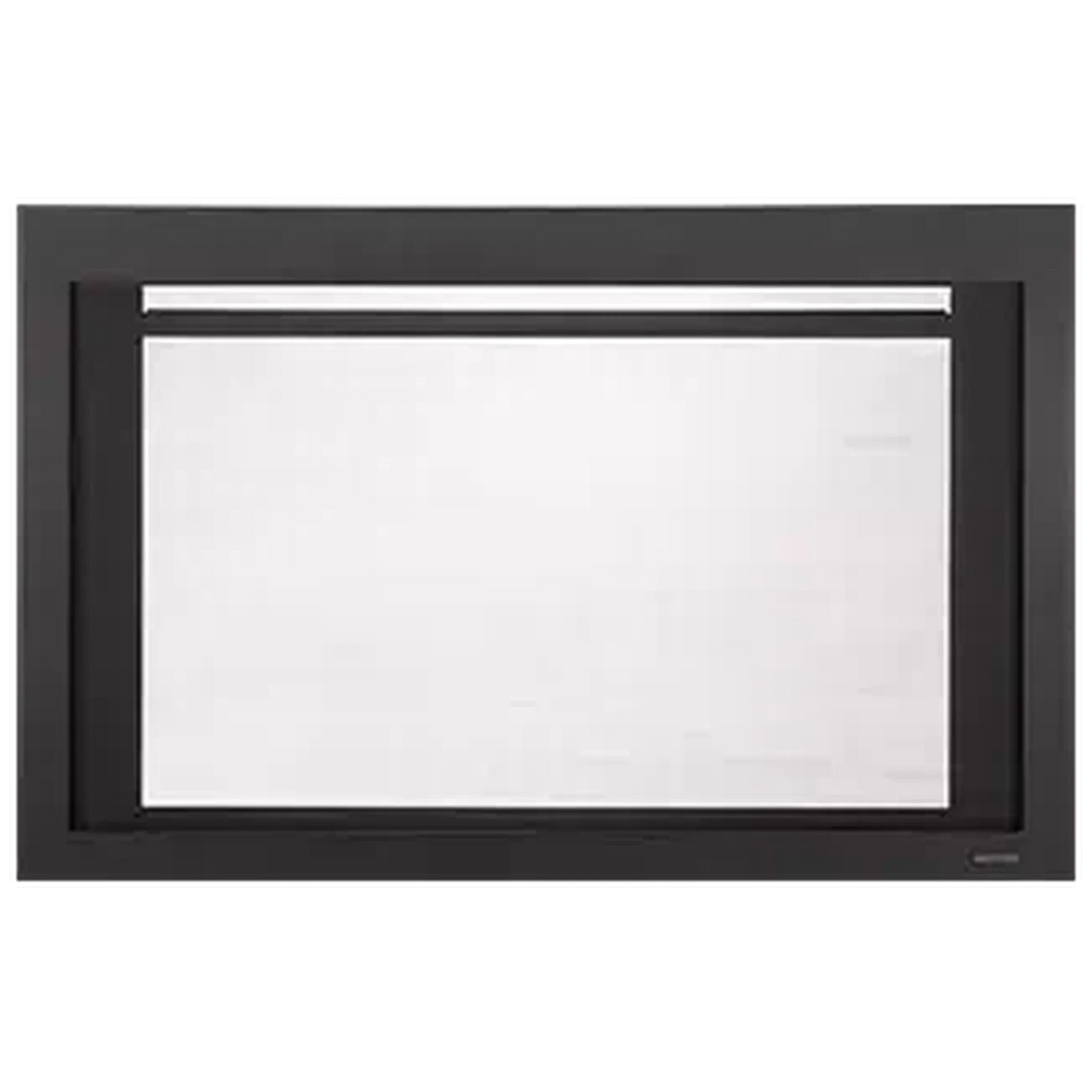 Majestic Black Clean Screen Front for Ruby and Trilliant 25" Gas Fireplace Inserts