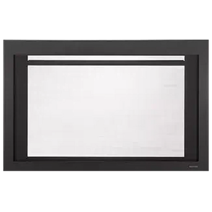 Majestic Black Clean Screen Front for Ruby and Trilliant 25" Gas Fireplace Inserts