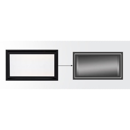 Majestic Black Clean Face Trim for Jade 42" Gas Fireplace